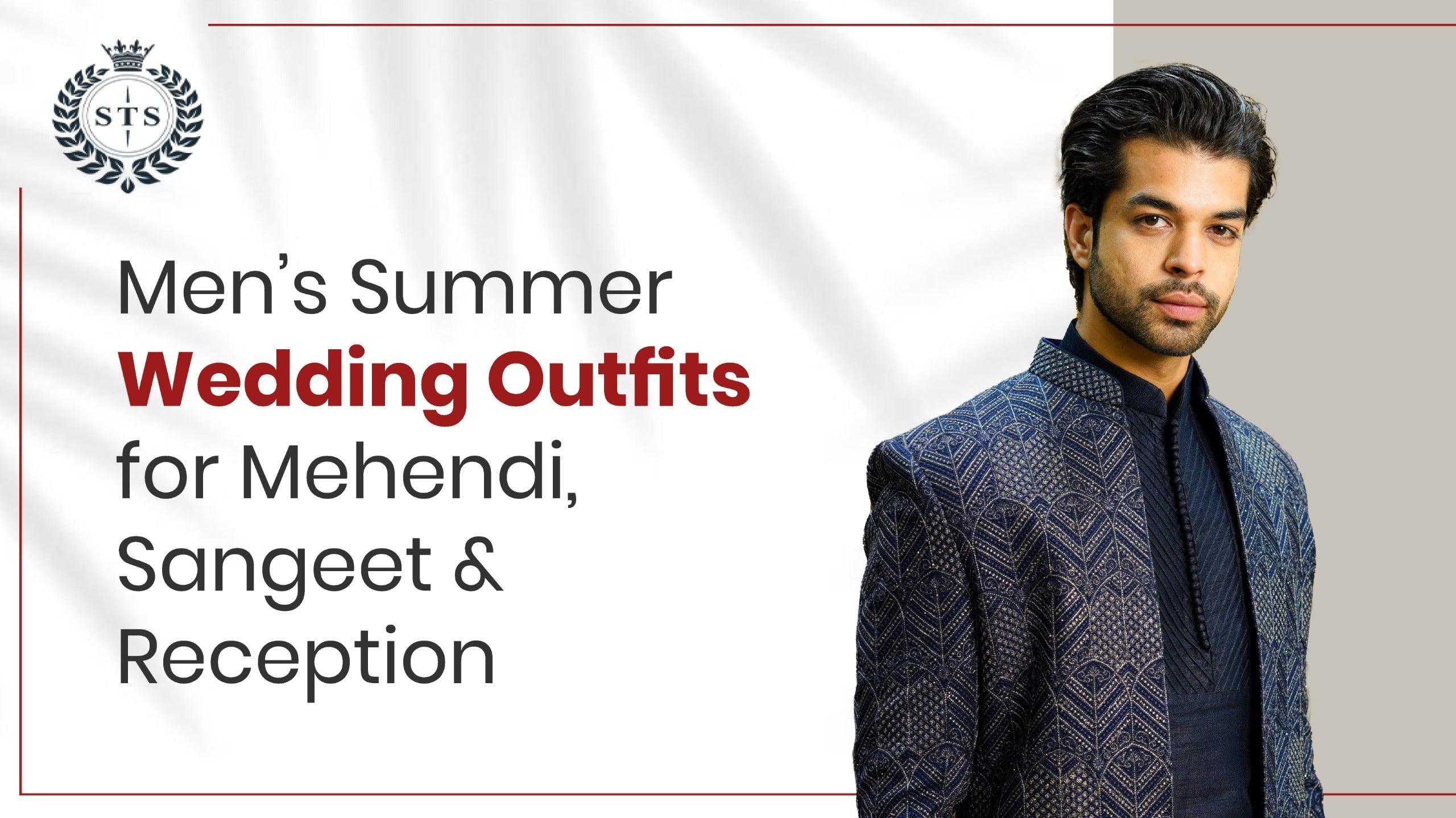 Trendy Men's Summer Wedding Outfits: Stylish & Casual Looks  Sanjay  Textile Store