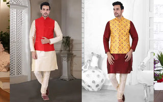 Upgrade Your Style with Sanjay Textile Store: Your Destination for Premium Men’s Kurta Sets Online