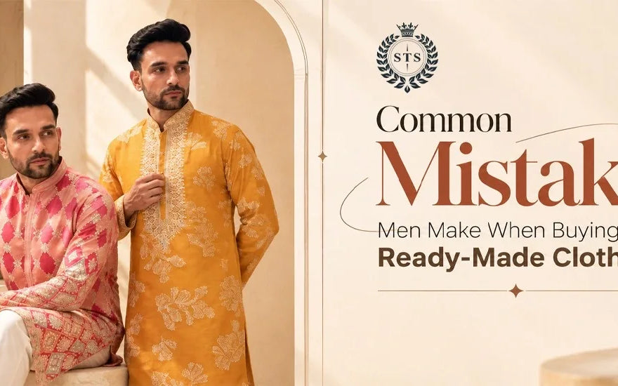 Common Mistakes Men Make When Buying Ready-Made Clothes