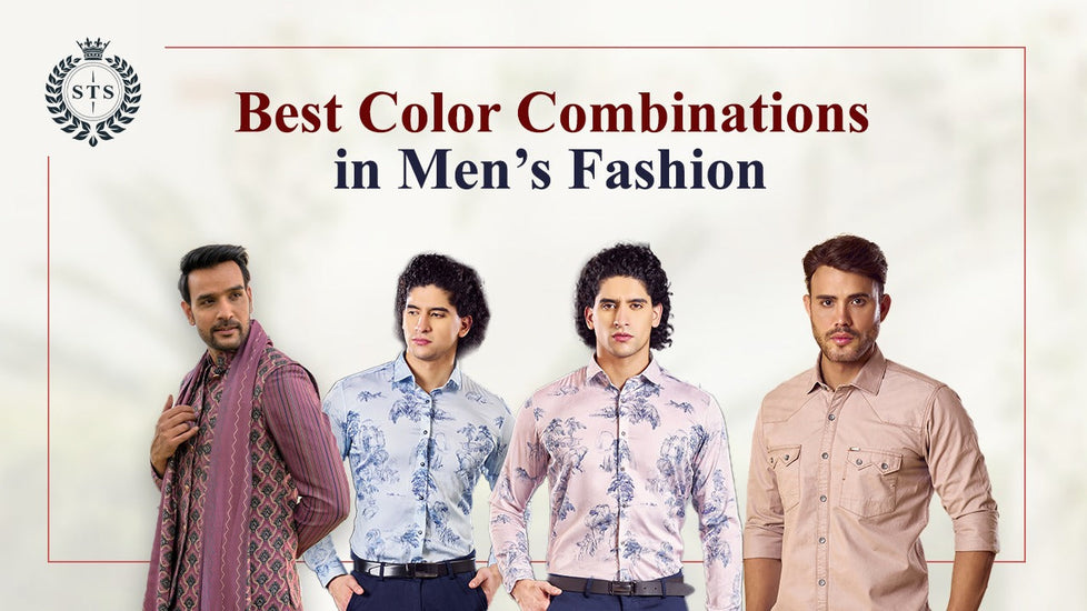 Men Color Top Color Combinations for Men – Style Guide 2025 – Sanjay Textile Store