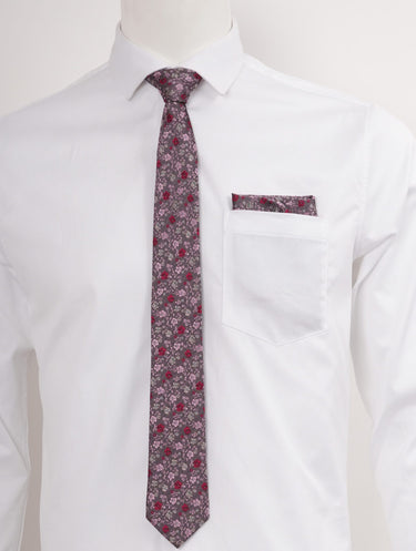 Red Retro Floral Set
