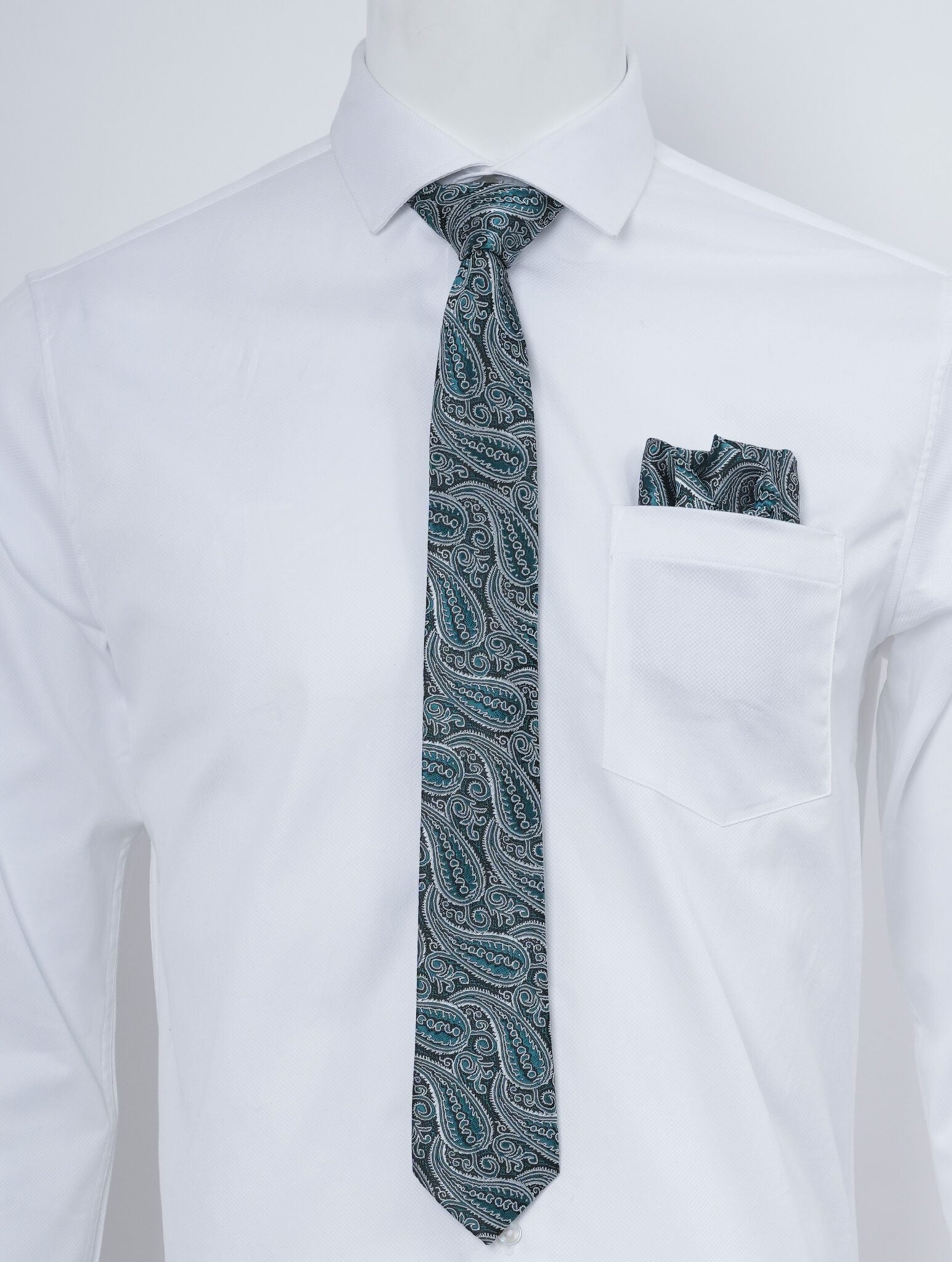 Forest Green paisley Set