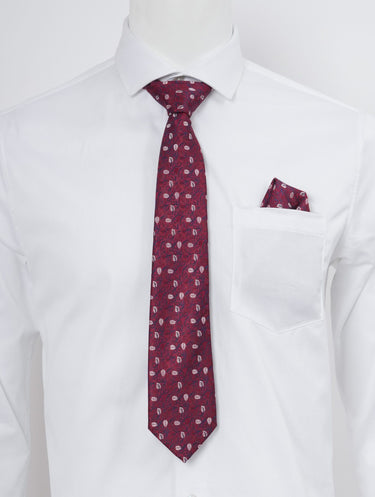 Maroon Leafy Set