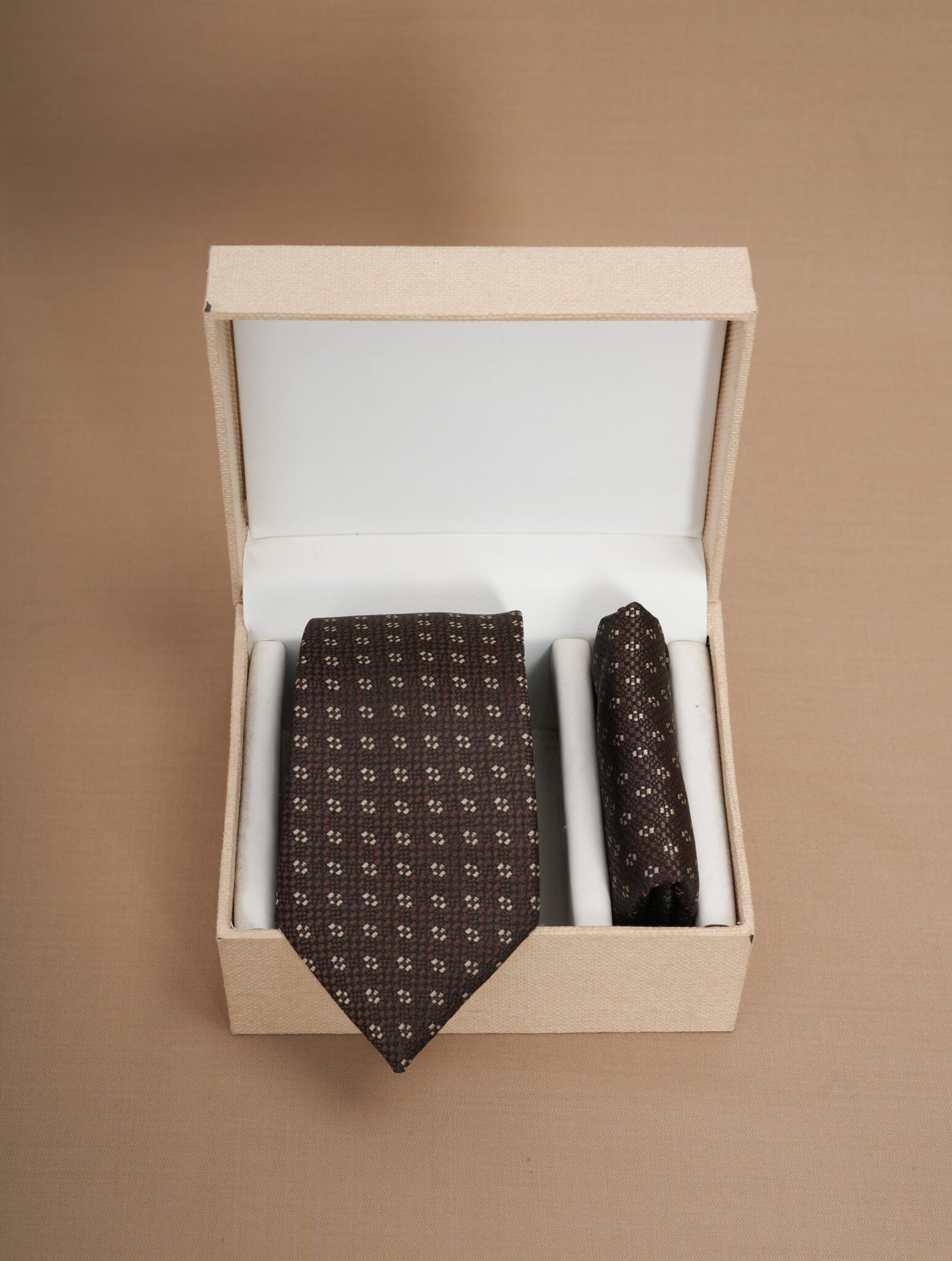 Coffee Brown Honeycomb Set