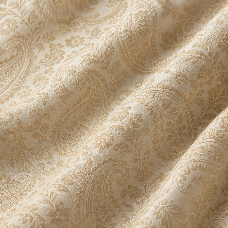 Ivory brocade fabric